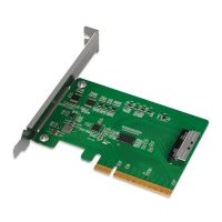 adaptador icy dock mb409a5 pcie 50 x8 a mcio 8i con redriver