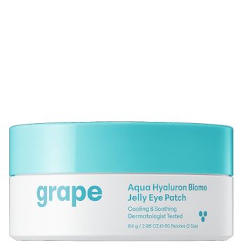 Thank You Farmer Grape Aqua Hyaluron Biome Jelly Eye Patch x 60 Patches 84g
