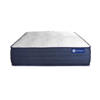 Colchón Actiflex Life 120x220cm, Grosor: 22cm, Muelles Ensacados Y Espuma Viscoelástica, Muy Firme, 5 Zonas De Confort
