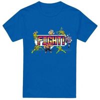 teenage mutant ninja turtles camiseta arcade fight para hombre