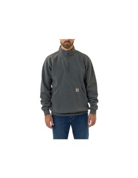 Polar Carhartt Quarter-Zip Sweatshirt Hombre Carbon Heather