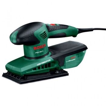 Bosch PSS200A Lijadora Orbital 200W + Maletín