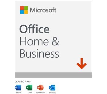 MICROSOFT Office Home & Business 2019 - Lifetime for 1 user (download)