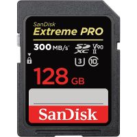 sandisk extreme pro sdxc 128gb uhs-ii u3 v90 clase 10
