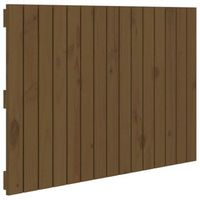 cabecero cama mueble de dormitorio pared madera maciza pino miel 955 x 3 x 60 cm marron m020000088