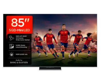 TCL 85C8L 85 Pulgadas SQD-Mini LED 4K HDR10+ Smart TV, 6.000 Nits