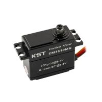 servos de engranajes metalicos kst cm3510mg de motor de corriente continua sin nucleo impermeables ip65 de 35 kgfcm y