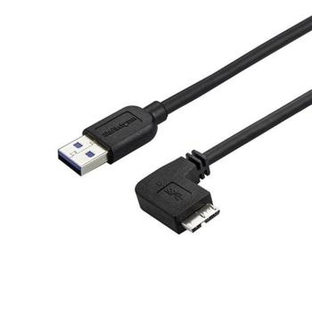 Cable USB 3.2 Gen 1 StarTech USB-A a Micro-B 2 m en ángulo derecho