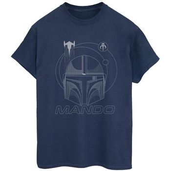 Disney Camiseta manga larga The Mandalorian para mujer