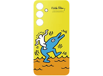 Funda móvil - Samsung Flipsuit EF-MS721CYEGWW, Compatible con Galaxy S24 FE, Amarillo
