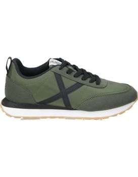 Zapatillas Casual Munich Rush 05 En Verde Y Negro 41