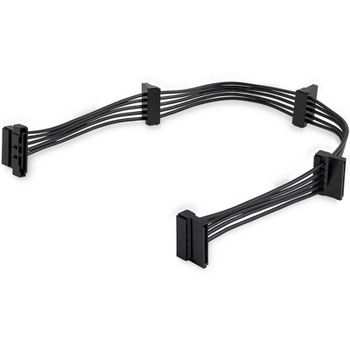 StarTech Cable Adaptador Bifurcador Divisor Splitter SATA de 40cm 4x Receptáculos Hembra