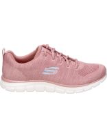 deportiva skechers track daytime dreamer rosa para mujer 36