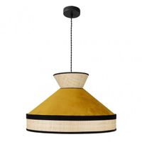 colgante fabrizo de una luz naturalyema fabrilamp