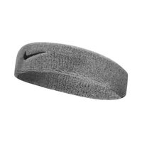 nike swoosh classic cinta para la cabeza unisex - gris negro