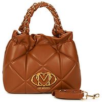 love moschino bolso de mano embossed q-jc4115pp1o para mujer