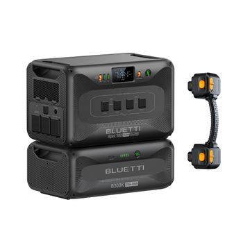 Kit Estación De Energía Bluetti Apex 300 (ac380) + Batería De Expansión B300k2, 5,52 Kwh