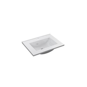 Lavabo De Resina Rectangular Pmma 60x45 Cm