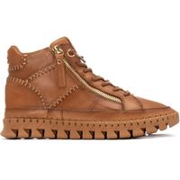 carmela botines 162708 camel para mujer