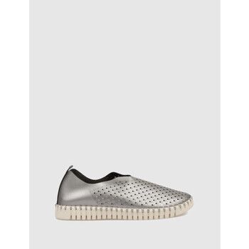 Ilse Jacobsen Zapatillas ZAPATILLA TULIP3576 PLATA para mujer