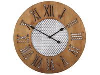 reloj de pared 60 cm madera marron