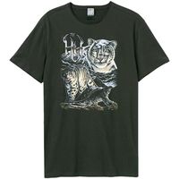 amplified clothing camiseta snow leopards para mujer