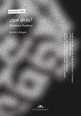 ¿qué dirás? (edición trilingüe ruso / letón / español)