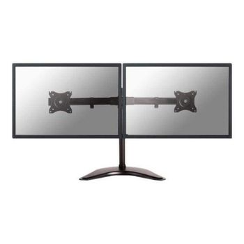 Neomounts NM-D335DBLACK Soporte de monitor doble de mesa 10-27