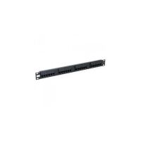 panel de parcheo phasak 19 cat6 utp rj45 lsa 24p 1u negro
