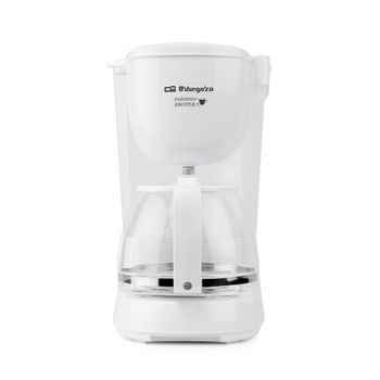 Orbegozo CG 4051 Cafetera de Goteo – Capacidad 12 Tazas (1,25L), Potencia 750W, Placa Calorífica Antiadherente (30 min), Jarra Apta para Lavavajillas