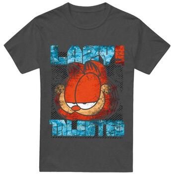 Garfield Camiseta Lazy But Talented para mujer