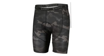 Pantalones cortos scott  p   strong trail underwear graph    strong   p negro gris hombre