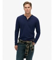 superdry para hombre m6010907a camiseta essential marino xl casual algodon manga larga