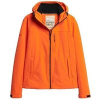 superdry chaquetas veste softshell trekker orange para mujer