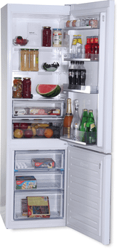 FRIGORIFICO COMBI ROMMER FC-340 MF F ALTO 180 CM ANCHO 55 CM BLANCO