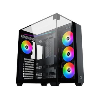 Caja PC Xigmatek Aqua V EN45806 Grand Tour ARGB Cristal Templado Negra