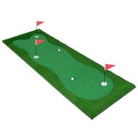 tapete de golf de con cesped artificial para entrenamiento en casa 10 mm