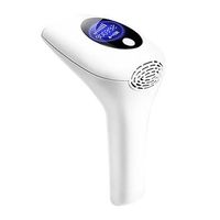 depiladora ipl 8 niveles pantalla lcd con gafas y afeitadora szsmart am001 - blanco