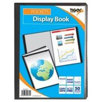 tiger a2 presentation display book black 40 pocket