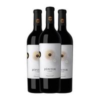vino tinto jupiter carme ribera crianza 75 cl 145 vol pack de 3 unidades