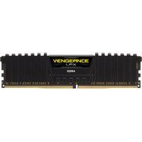 corsair vengeance lpx black ddr4 pc memory - 2 x 4 gb dimm ram black