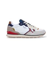 pepe jeans para hombre pms400026 zapatillas brit active blanco 40 plano cordones casual