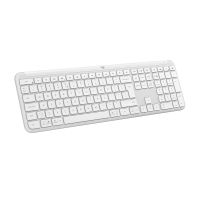teclado de tijera logitech signature slim k950 layout es inalambrico retroiluminado blanco