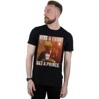 disney camiseta the muppets kiss a frog get a prince para hombre