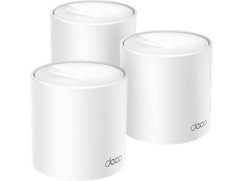 Sistema WiFi Mesh - TP-Link Deco X10, 1500 Mbps, MU-MIMO, 6, 520 m², 120 Dispositivos, Blanco