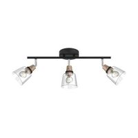 plafon alargado 3 luces modelo indigo moderno y funcional