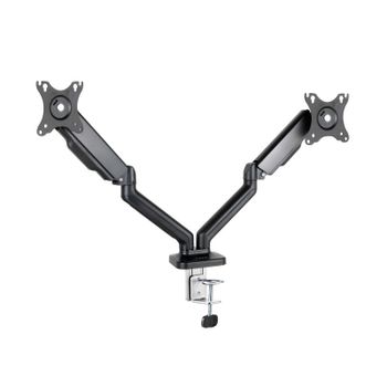 TooQ Soporte de Mesa para 2 Pantallas 17