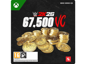 Xbox Series X S Pack de 67.500 Monedas Virtuales WWE 2K26 (Código descarga) (*Juego base se vende por separado)