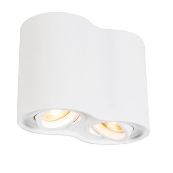 Foco moderno blanco orientable