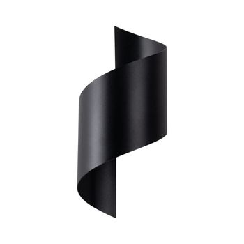 Aplique de pared niri negro
